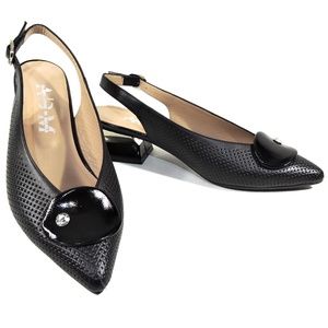 ALESSANDRO DI MARIA 🇮🇹 WOMEN'S BLACK LEATHER COMFORT SUMMER SANDALS